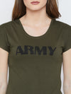 20 ARMY OLV TOP